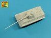 Aber 72L-71 Germ.88 mm Kw.K. 43 L/71 E-50 Barrel (one part) (1:72)